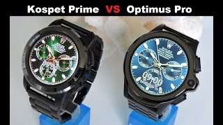 KOSPET PRIME VS Kospet Optimus Pro smartwatch [upl. by Olfe]