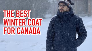 THE BEST WINTER COAT IN CANADA  Arcteryx Therme Parka Review [upl. by Alithia]