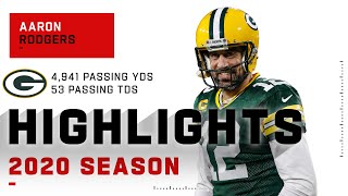 Aaron Rodgers Full Season Highlights  NFL 2020 [upl. by Elletsirhc]