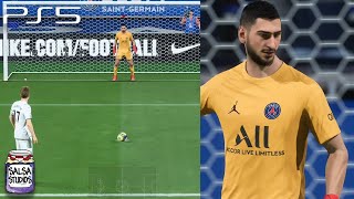 FIFA 22 PS5  Donnarumma Penalty Save [upl. by Bosch468]