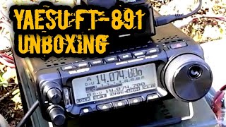 Yaesu FT891 Unboxing [upl. by Ashwell]