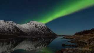 Northern Lights in Lofoten  Aurora Borealis in the Lofoten Islands Norway [upl. by Henrique]