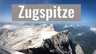 Zugspitze  Zugspitzbahn  Gletscher  Zahnradbahn Juli 2021 [upl. by Arabrab]