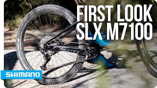 First look SLX M7100  SHIMANO [upl. by Joub884]