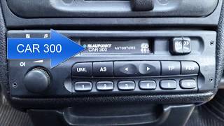 CAR 300 BLAUPUNKT RADIO CODE SERIAL NUMBER GM code free [upl. by Ardni40]