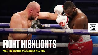 HIGHLIGHTS  Martin Bakole vs Sergey Kuzmin [upl. by Konikow428]