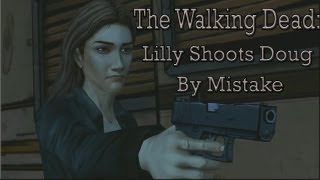 The Walking Dead Lilly Shoots Doug By Mistake Episode 3 [upl. by Nnayd]