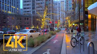 Seattle Streets Walking Tour  4K City Walk Video  Short Preview [upl. by Ancelin]