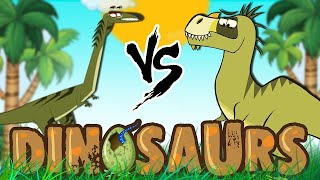 Dinosaur Cartoons for Children  Elaphrosaurus amp More  Learn Dinosaur Facts with Im A Dinosaur [upl. by Anreval]