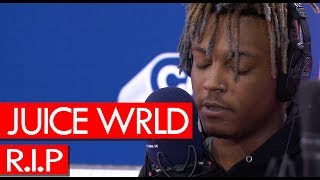 RIP Juice WRLD  best of his legendary freestyles on Westwood [upl. by Hassadah779]