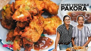 Mixed Vegetable Pakora Recipe [upl. by Hampton218]