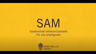 Introduktion till systematiskt arbetsmiljöarbete för alla arbetsgivare [upl. by Hunfredo556]