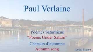 French Poem  Chanson dAutomne by Paul Verlaine  Slow and Fast Reading [upl. by Helene733]