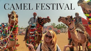 PUSHKAR CAMEL FAIR  RAJASTHAN INDIA [upl. by Yeblehs233]