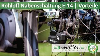 Rohloff E14 eBike Nabenschaltung  Eurobike 2018 [upl. by Llemej]