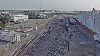 Kansas City Missouri  Virtual Railfan LIVE [upl. by Bartle]