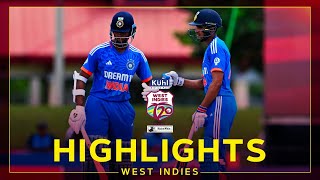 Highlights  West Indies v India  Jaiswal amp Gill Star  4th Kuhl Stylish Fans T20I [upl. by Fleisig]