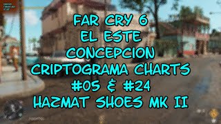 Far Cry 6 El Este Concepcion Criptograma Charts 05 amp 24 Hazmat Shoes MK II [upl. by Aneet]