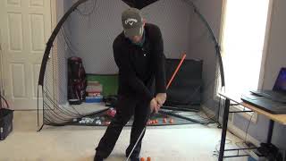 How to Use AntiFlip Stick® Impact Golf Swing Training Aid  Stop Flipping Hands During Swing [upl. by Ranip]