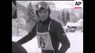 LAUBERHORN SKI RACE  MEN DOWNHILL  NO SOUND [upl. by Noremac]