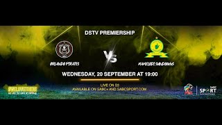 Orlando pirates vs Mamelodi sundowns live [upl. by Yhprum740]