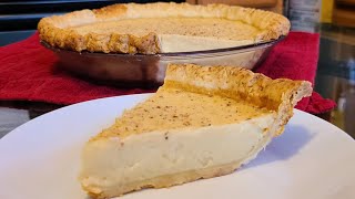 How to make Homemade Custard Pie [upl. by Esmerolda]