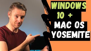 How to Install Windows 10 onto Mac OSX Yosemite using Bootcamp  VIDEO TUTORIAL [upl. by Nylde]