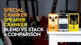 EarthQuaker Devices Special Cranker and Speaker Cranker  blend vs stack  backtoback comparison [upl. by Yaj977]