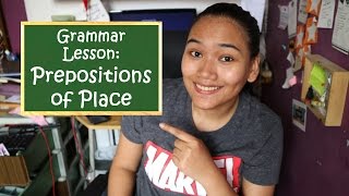 Prepositions of Place  English Grammar  Civil Service Review [upl. by Aicineohp]