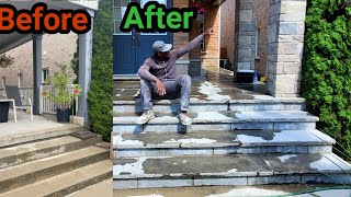 Diy How To Install A Flagstone Porch StepbyStep [upl. by Eelarac904]