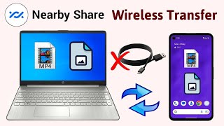 How To Share File Mobile to Laptop  Nearby Share For Windows  Nearby Share Pc Me Kaise Use Kare [upl. by Nesbitt]