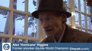 Alex Hurricane Higgins latest interview 2010 [upl. by Ayidan]