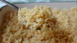 Classic Rice Pilaf  How to Make Perfect Rice [upl. by Weinberg561]