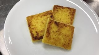 How To Make Polenta Cakes [upl. by Nidroj]