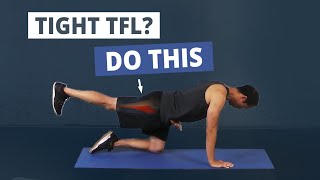 3 Unique Tensor Fasciae Latae TFL Stretches [upl. by Dranyam]