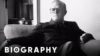 Truman Capote  American Novelist  Mini Bio  BIO [upl. by Aicertap]