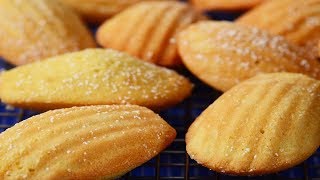 Madeleines Recipe Demonstration  Joyofbakingcom [upl. by Dincolo]