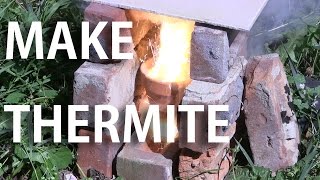 Make Thermite and testing various iron oxide sources [upl. by Alexia]