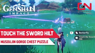 Touch the Sword Hilt  Genshin Impact  Musoujin Gorge Luxurious Chest Puzzle [upl. by Maer708]