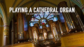 Playing a Cathedral Organ [upl. by Lilith]