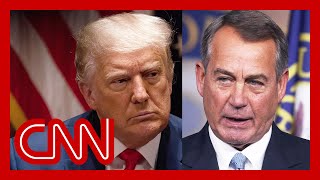 Boehner levels stunning charge against Trump [upl. by Thanasi]