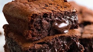 Chocolate Brownies  the BEST fudgy brownies of your life [upl. by Siul]