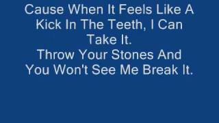 Papa Roach  Kick In The Teeth with lyrics HQ [upl. by Llatsyrc946]