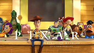 Pixar Animation Studios 35th Anniversary  Filmography [upl. by Vesta787]