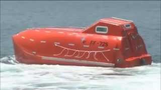 Lifeboat Launched from 30 Meters Up [upl. by Derfliw499]