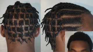 HOW TO BRAIDS  TWIST ON SHORT MAN HAIR [upl. by Najtsirk]