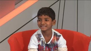 Lion Star Sunny Pawar on Playing Little Saroo [upl. by Odlaner381]