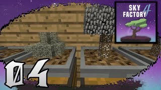 ￭ EASY TREE FARM ￭ SkyFactory 4 ￭ Ep04 ￭ Minecraft 112 ￭ Modded ￭ [upl. by Eidnalem]