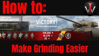 WoT  How to Make Grinding Easier  Faster [upl. by Freemon]