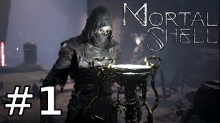 Mortal Shell  Part 1 Walkthrough First Boss Location Imrod Gameplay [upl. by Nemracledairam]